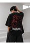 Itachi Uchiha Anime Printed Oversize Unisex T-Shirt Naruto Streetwear Design - 3