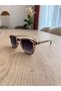 Unisex Women's and Men's Metal Uv400 Protected Sunglasses with Square Case and Cleaning Cloth as a Gift - 4