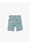 Bermuda Denim Light Indigo Boys' Shorts 6Skb40002Td - 2