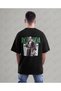 Roronoa Zoro Anime Printed Oversize Unisex T-Shirt One Piece Streetwear Design - 3
