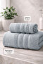 Premium 2-Piece Towel Set Hand + Bath Towel 50X85 & 70X140 Soft Textured High Absorbent Luxury Series - 2
