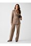 سترة نسائية بنية اللون - 3