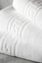 6-Piece Jacquard White 100% Cotton Towel Set |   Hand, Face and Hair Towel |   Hotel Towel |   Premium Towel |   50X90 cm |   Piece 280 Gr - 3