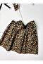 Girl's Leopard Print Summer Skirt and Blouse Double Set White-Leopard - 4
