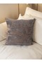 Special Woven Seguella Tiger Patterned Luxury Throw Pillow Set Premium Quality Decorative Series - 2