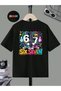 Six Seven 67 Printed Crew Neck 100% Cotton Short Sleeve Kids and Teenagers T-Shirt - 2