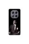 Redmi Note 14 Pro Compatible Ataturk 3 Design Transparent Case