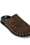 26S-6600 Brown Women's Slippers - 7