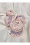 Pearl Cotton Powder Pink Hand Knitting Yarn 50Gr. (4 Pieces) - Color: 3405 - 3