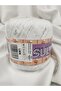 Pearl Cotton White Hand Knitting Yarn 50Gr. (4 Pieces) - Color: 1306 - 2