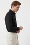 Black Wrinkle-Free Easy-Iron Lycra Men's Shirt – Comfortable Fit New Season 2602610 - 4