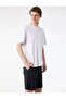 Regular Fit Pocket Bermuda Shorts with Belted Waist - 2