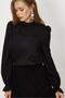 Stand-Up Collar Blouse 46657 - 3