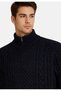 Pullover Blucallum Strickpullover Troyer - 4