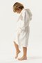 Joie 100% Cotton Children's Bathrobe with Hood and Animal Embroidery - 8