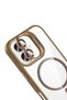 Gldisptm iPhone 17 Remim Lens Cover with Magsafe Stand (91054) - Brown - 2