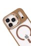 Gldisptm iPhone 17 Pro Remim Lens Cover with Magsafe Stand (91039) - Brown - 3