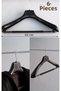 6 Pcs Suit T-Shirt Pants Non-Slip Sponge Hanger - 2
