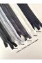 5 Dark Colors 10 Pieces Classic 18 cm Zipper Set for Bags, Wallets, Pants, Hobby Projects