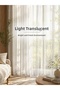 Premium Striped Tulle Curtain 1/3 Pleated, Sturdy, Wrinkle-Free Fabric, Does Not Need Ironing - 4