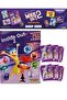 Official Pixar Inside Out 2 Sticker Album + 6 Packs (30 Stickers) Disney