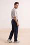Navy Blue Straight Fit Textured Sweatpants Tmnss26Ea00002 - 4