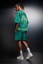 Men's Green What Can I Die for Oversize Washed Effect Tshirt - 2