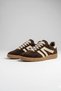 Street-Line Classic Brown Suede-Leather Unisex Sports Shoes - 3
