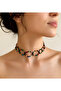 Women's Mixed Color Beads Black Handmade Choker Necklace Bijouterie Gift Accessory