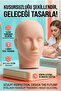 Eyelash Makeup Training Head Silicone