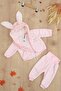 Plush Hooded Set for Baby Girl - Stl6781 - 2