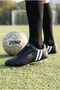 13256g Women's Men's Children's Sports Football Shoes Black