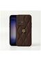 Samsung Galaxy A13 Compatible Case Zebana Camellia Leather Case Brown