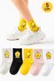 5 Pairs Unisex Colorful Various Patterned Washable Chick College Tennis Socks