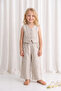 Kabartma Patterned Stylish Vest Set 2-Piece Girls' Set