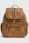 Gk48 Backpack Women's Hand-Handed Bag Daily Waterproof Sports Travel Vacation Mother Baby Camel - 3
