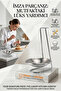 Inox Ladle Stand - Spoon Ladle Stand - Professional Chef Design 722042