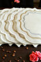 Milano 6-Piece Special Embroidered Coffee Presentation Napkins, Cocktail Napkins, Party Napkins-Silver/Gold - 2