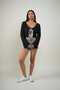 Openwork Spanish Sleeve Knitwear Crop Cardigan - 3