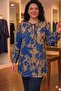 Plus Size Women's Summer Viscose Tunic