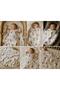 Gray Star Patterned Organic Muslin Baby Girl and Boy Swaddle Blanket - 4
