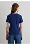 Cat Printed Navy Blue T-Shirt Semi Slim Fit / Semi Slim Fit 1613195 -70491 - 4