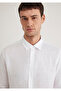 White Linen Shirt Slim Fit / Slim Fit 0211466 -620 - 6