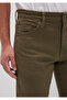 Martin Olive Green Comfort Gabardine Trousers 0037888046 - 6