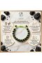 Lava Stone Double Row Knitted Bracelet 8 mm (Green String) - 2
