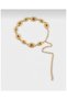Gold Women's Belt, Chain Belt, Waist Belt, Jacket Belt. - 5