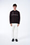Jacquard Striped Sweater