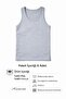 6-Pack Silver Men's Ribbed Undershirts with Straps 3002 - 3