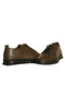 Brown Leather Women's Casual Shoes - 3