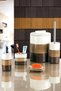 Ginza 5-Piece Bathroom Set - Brown